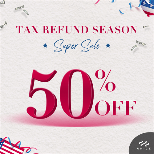 UNice Tax Refund Season Sale: Up To 50% Off