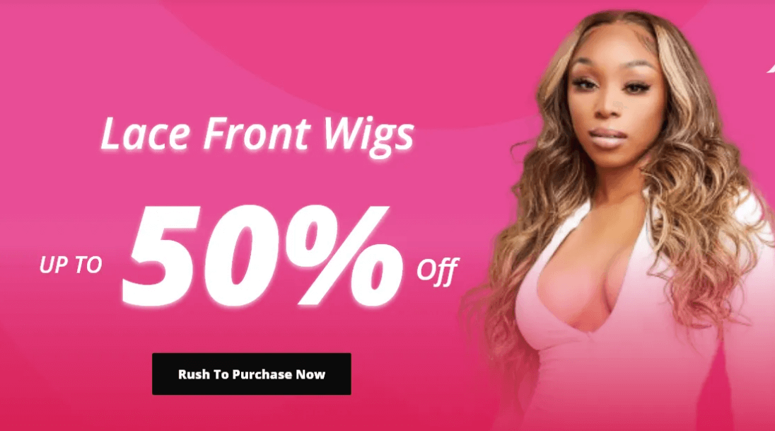 Lace front Wigs: Up To 50% Off