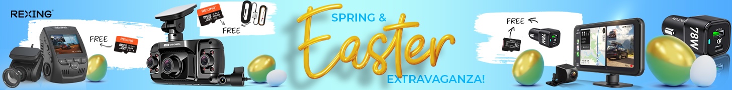 【SALE】 Rexing Spring & Easter Extravaganza!