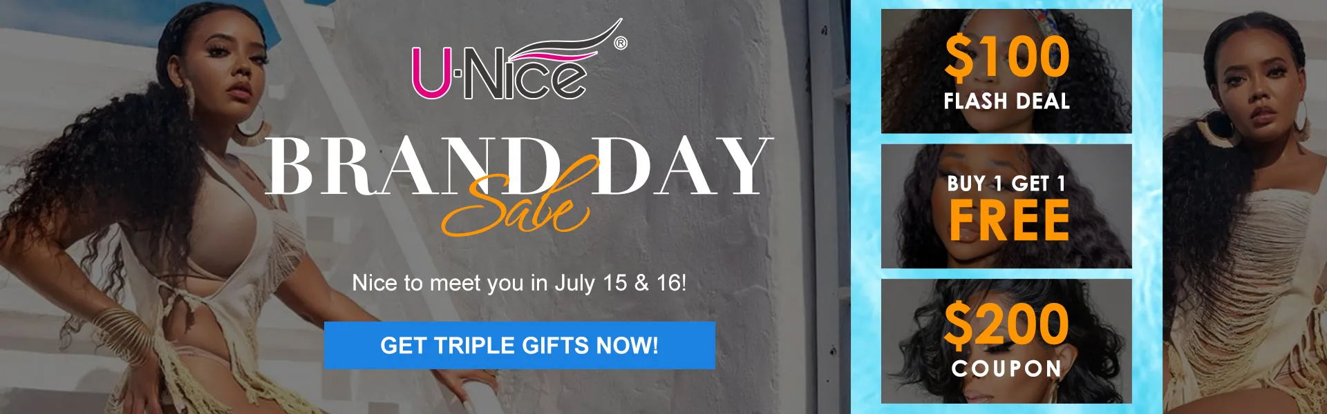 UNice Mall Brand Day Super Sale!