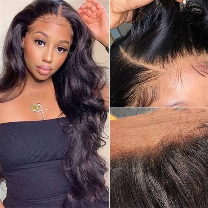 HD Lace Body Wave Closure Wigs: 15% Off & Free Robe