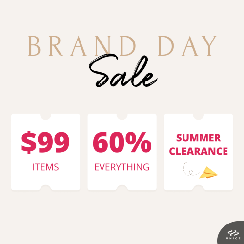 $99 Items, 60% Off Everything, Summer Clearance Sale Start Now!