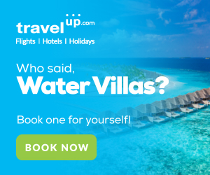 Maldives Water Villa Banner (Hotels) 300*250