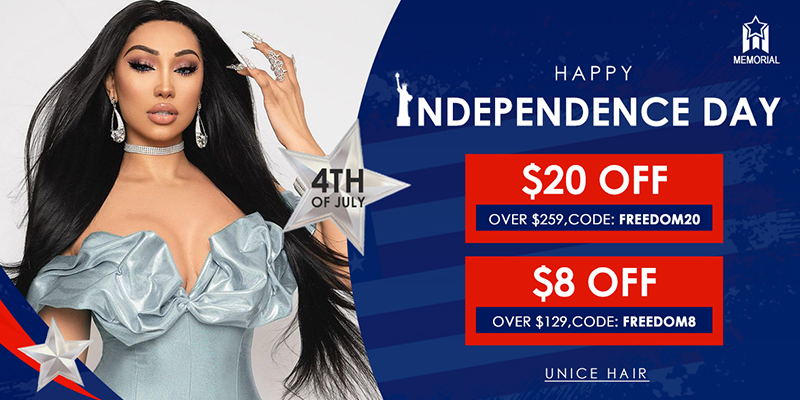 Happy Independence Day Sale! $20 Off Over $259, Code：FREEDOM20 $8 OFF Over $129, Code: FREEDOM8